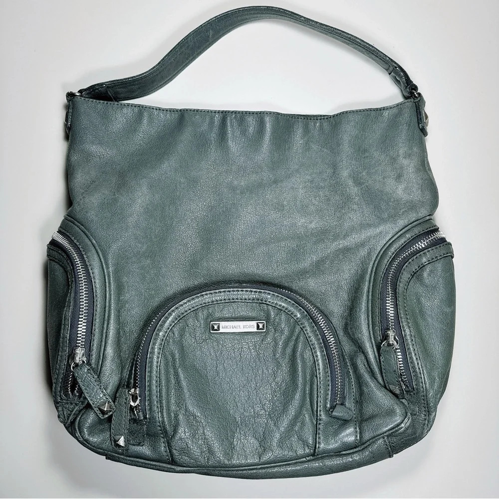 Michael Michael Kors Slouchy Washed Hobo Shoulder Bag